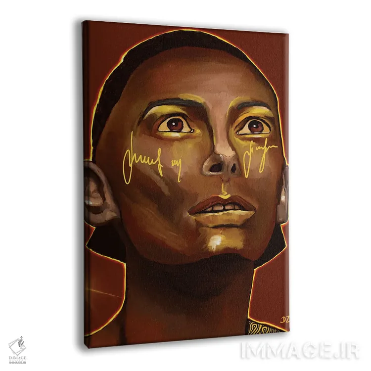 تابلو دکوراتیو طعنه/کنایه اثر دائو زد - نمای پرسپکتیو محصول