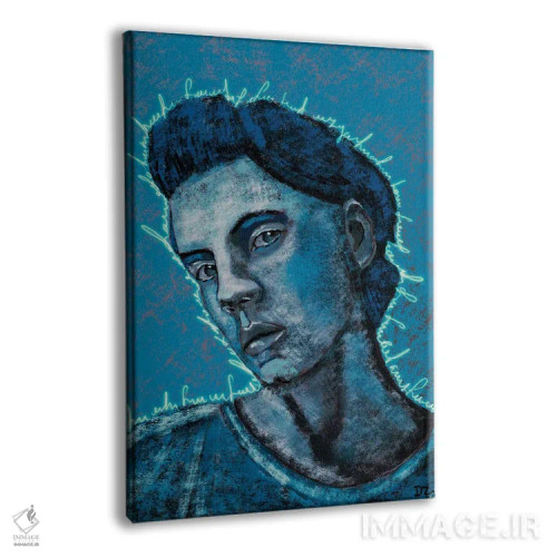 تابلو دکوراتیو ایثار نفس اثر دائو زد - نمای پرسپکتیو محصول