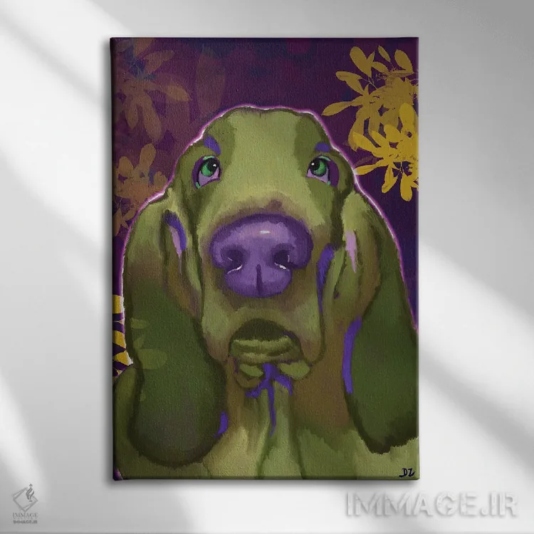 تابلو دکوراتیو بست اثر دائو زد - نمای روبهرو روی دیوار