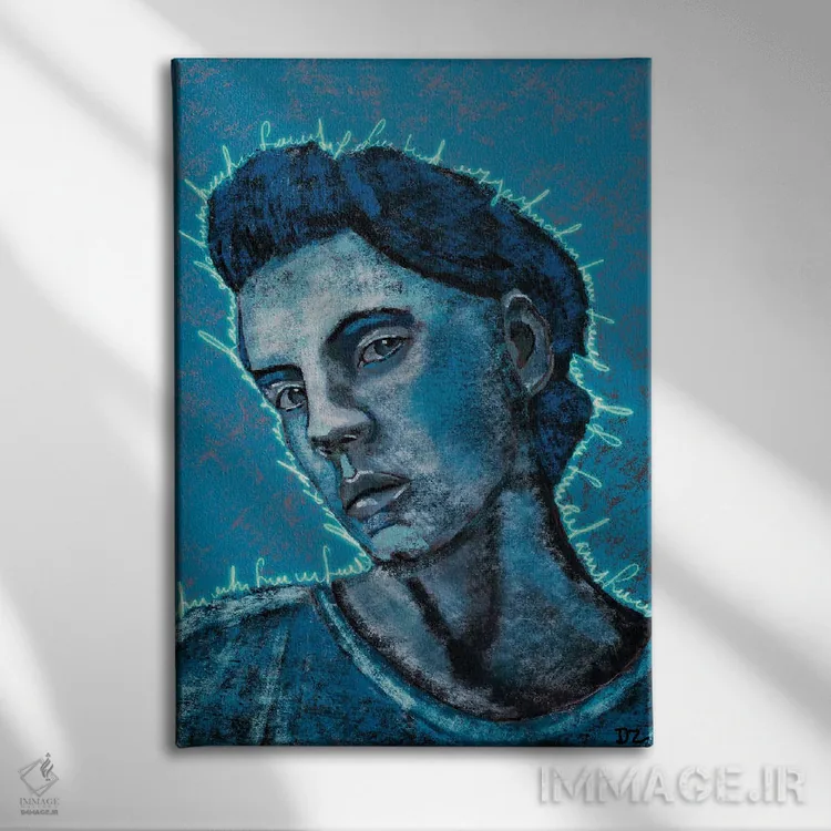 تابلو دکوراتیو ایثار نفس اثر دائو زد - نمای روبهرو روی دیوار