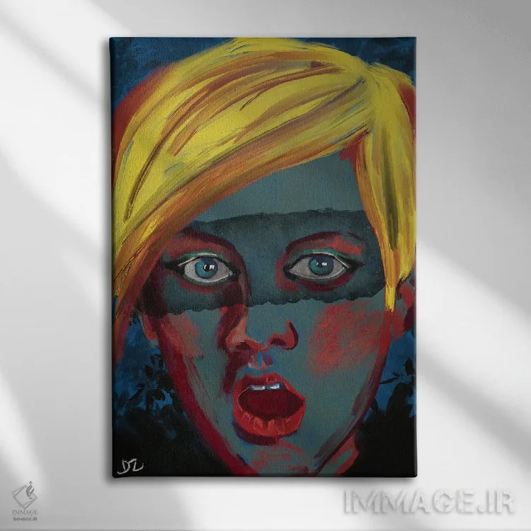تابلو دکوراتیو باز بودن/گشودگی اثر دائو زد - نمای روبهرو روی دیوار