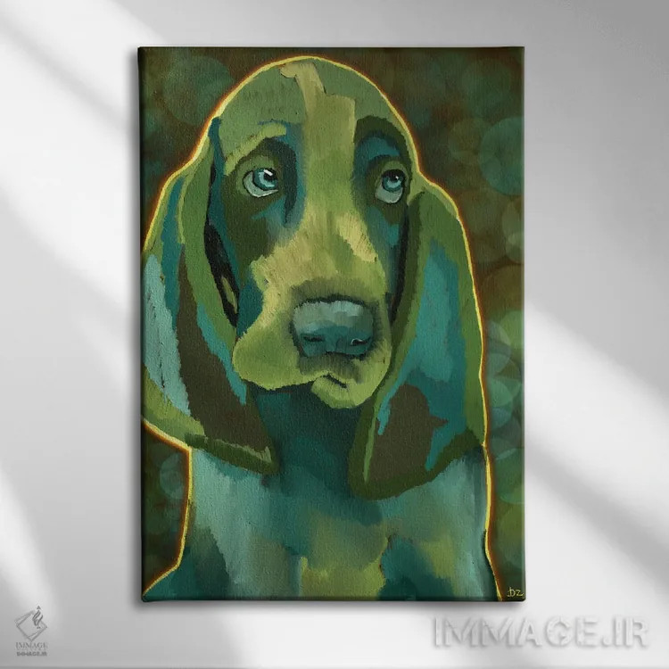 تابلو دکوراتیو دوست بست اثر دائو زد - نمای روبهرو روی دیوار