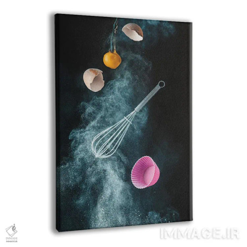 تابلو دکوراتیو آشفتگی در آشپزخانه اثر باورا بلنکو - نمای پرسپکتیو محصول