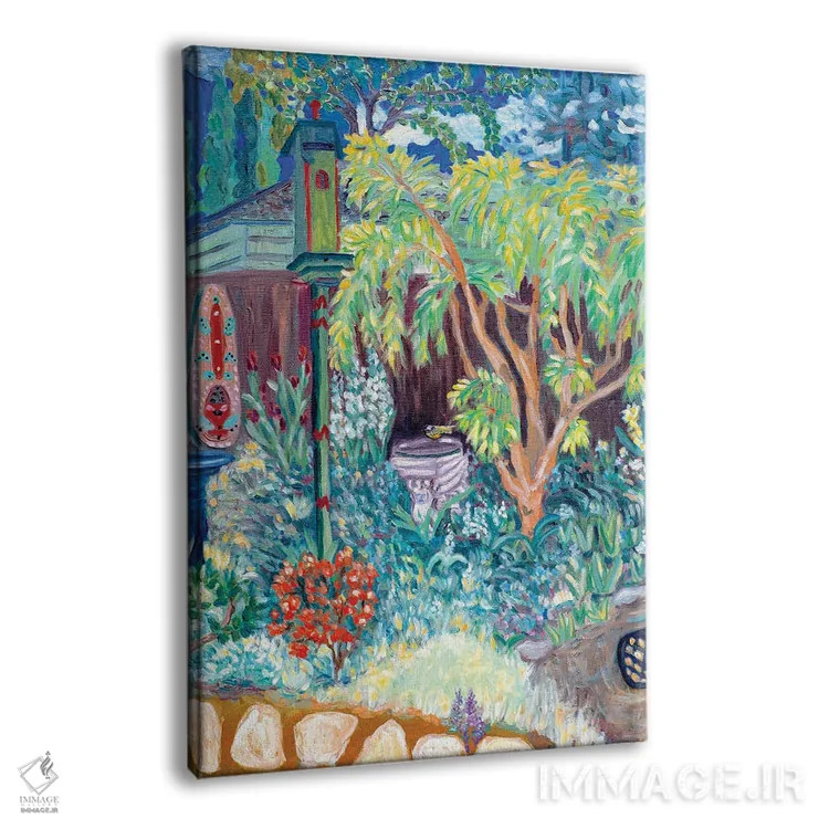 تابلو دکوراتیو نمای باغ اثر دبورا ایو آلاسترا - نمای پرسپکتیو محصول