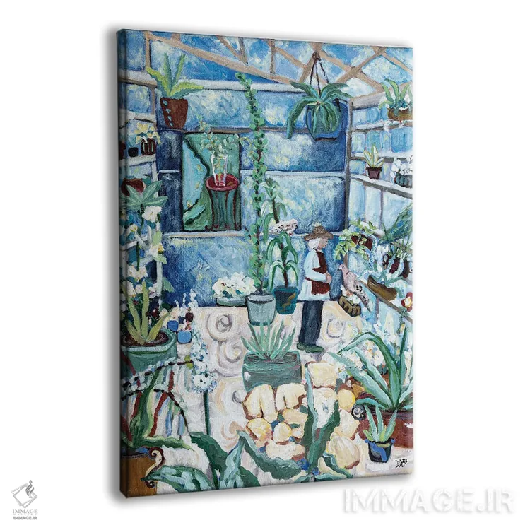 تابلو دکوراتیو در گلخانه اثر دبورا ایو آلاسترا - نمای پرسپکتیو محصول