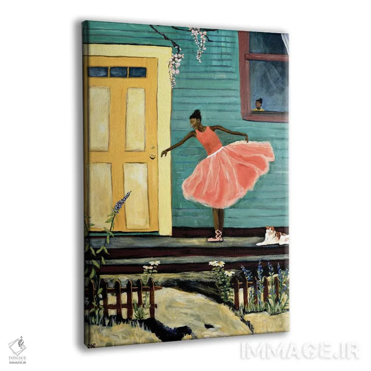 تابلو دکوراتیو در خانه اثر دبورا ایو آلاسترا - نمای پرسپکتیو محصول