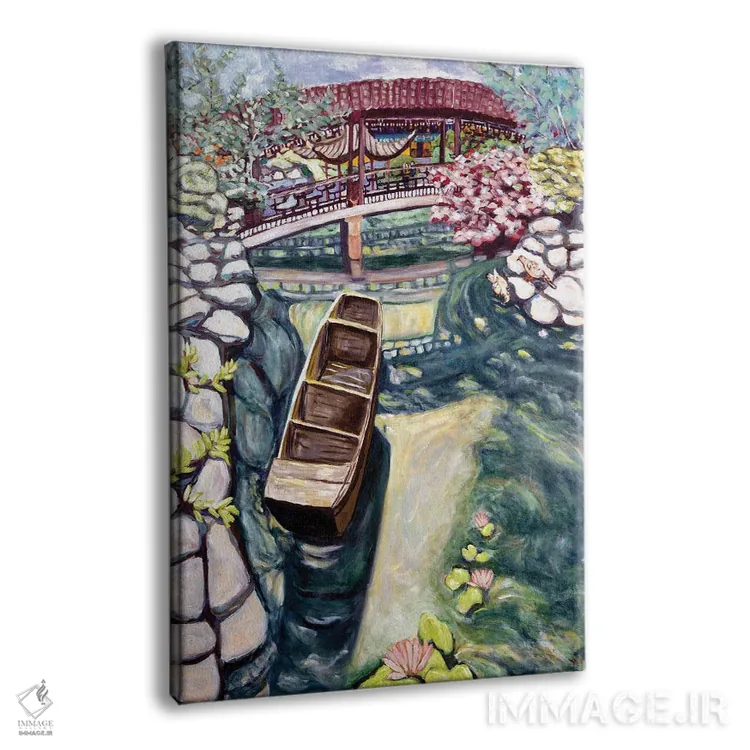 تابلو دکوراتیو قایق لانسو اثر دبورا ایو آلاسترا - نمای پرسپکتیو محصول