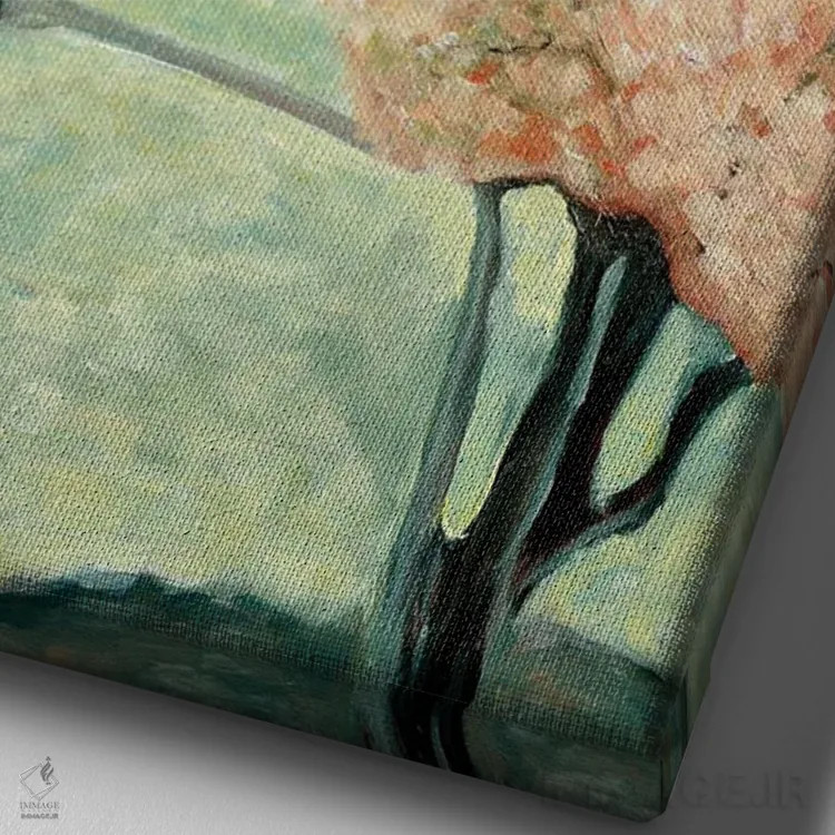 تابلو دکوراتیو پارک کاتدرال اثر دبورا ایو آلاسترا - نمای نزدیک بافت بوم