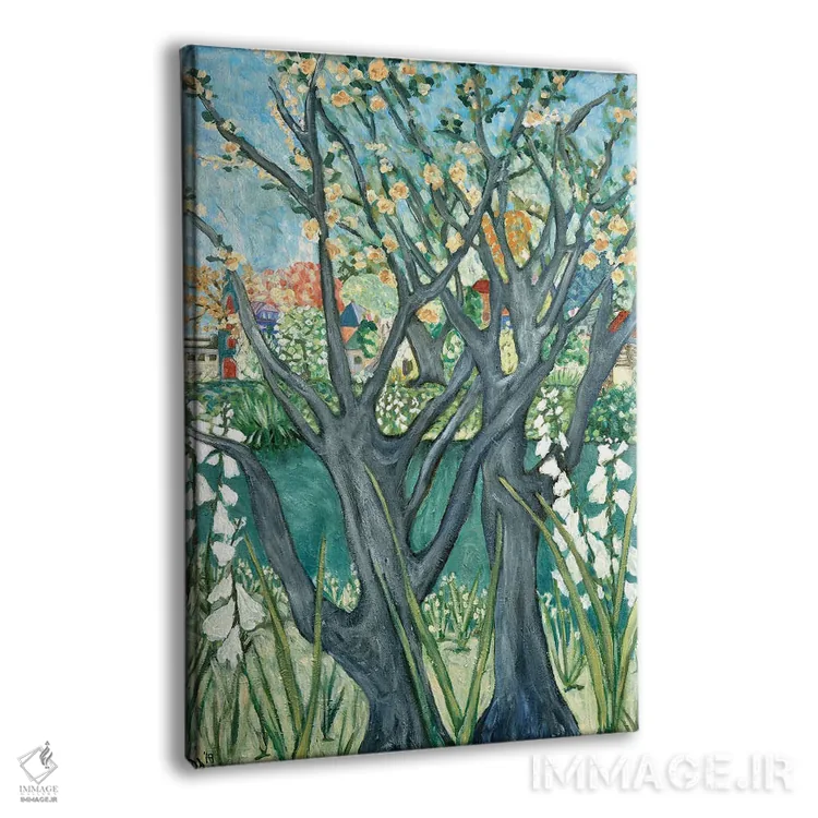 تابلو دکوراتیو نمای بهاری اثر دبورا ایو آلاسترا - نمای پرسپکتیو محصول
