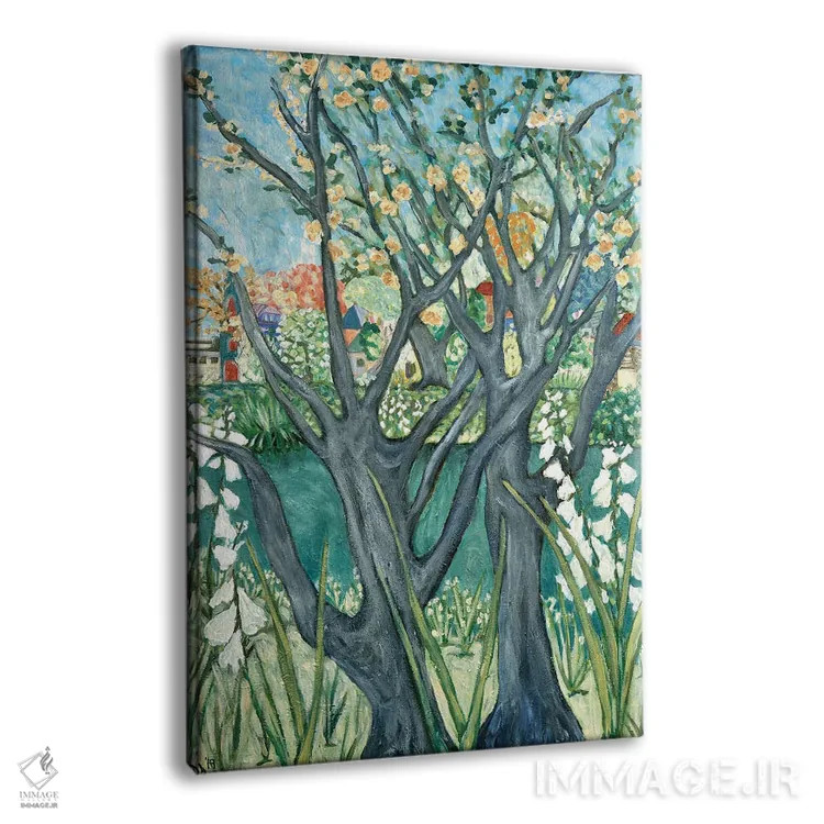 تابلو دکوراتیو نمای بهاری اثر دبورا ایو آلاسترا - نمای پرسپکتیو محصول