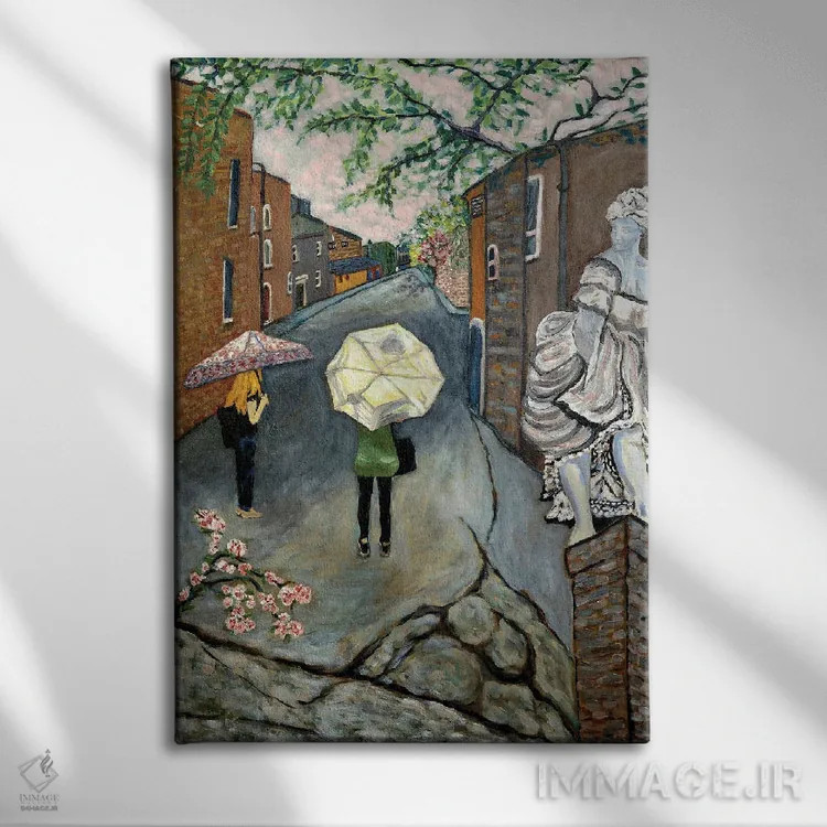 تابلو دکوراتیو نگاهگر اثر دبورا ایو آلاسترا - نمای روبهرو روی دیوار