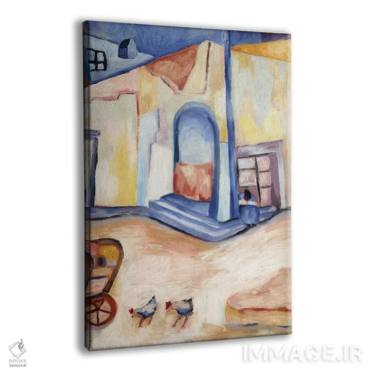 تابلو دکوراتیو گوشه خیابان گواناخواتو اثر دبورا ایو آلاسترا - نمای پرسپکتیو محصول