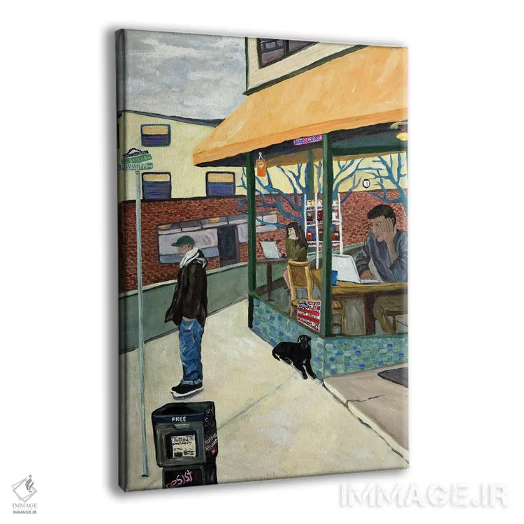 تابلو دکوراتیو شمال پورتلند اثر دبورا ایو آلاسترا - نمای پرسپکتیو محصول