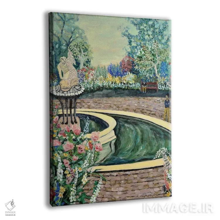 تابلو دکوراتیو باغ ملکه اثر دبورا ایو آلاسترا - نمای پرسپکتیو محصول