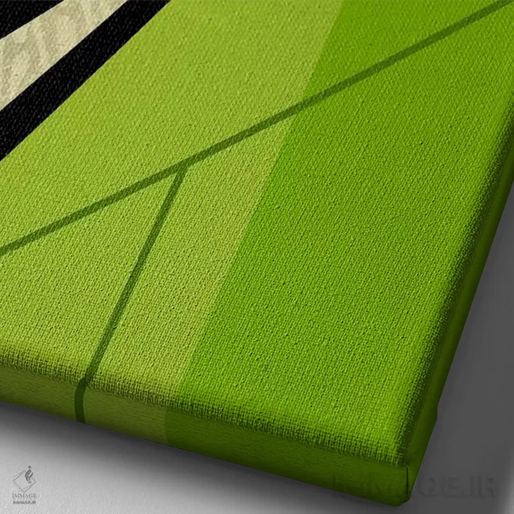 تابلو مدرن توقان اثر دیتر براون - نمای نزدیک بافت بوم