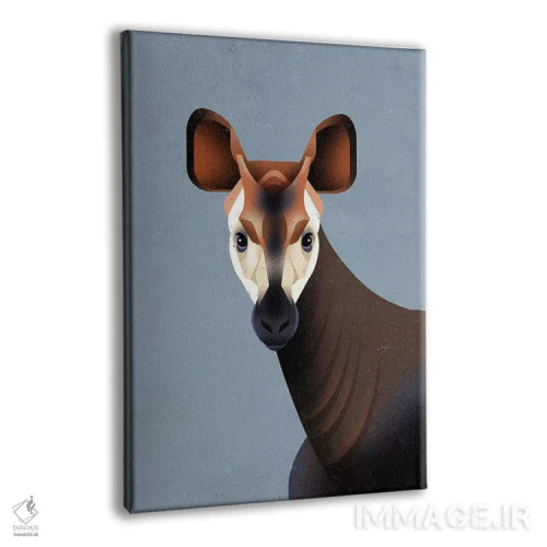 تابلو دکوراتیو اوکاپی اثر دیتر براون - نمای پرسپکتیو محصول