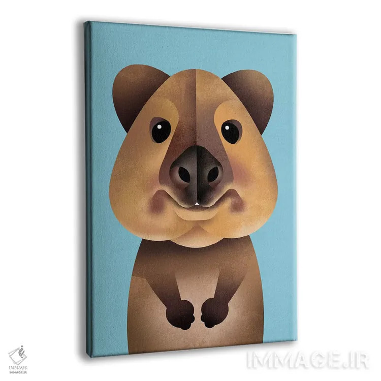 تابلو دکوراتیو کوئوکا اثر دیتر براون - نمای پرسپکتیو محصول