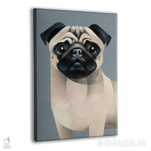 تابلو دکوراتیو پاگ اثر دیتر براون - نمای پرسپکتیو محصول