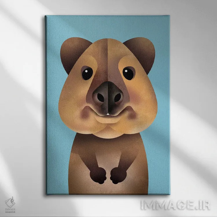 تابلو دکوراتیو کوئوکا اثر دیتر براون - نمای روبهرو روی دیوار