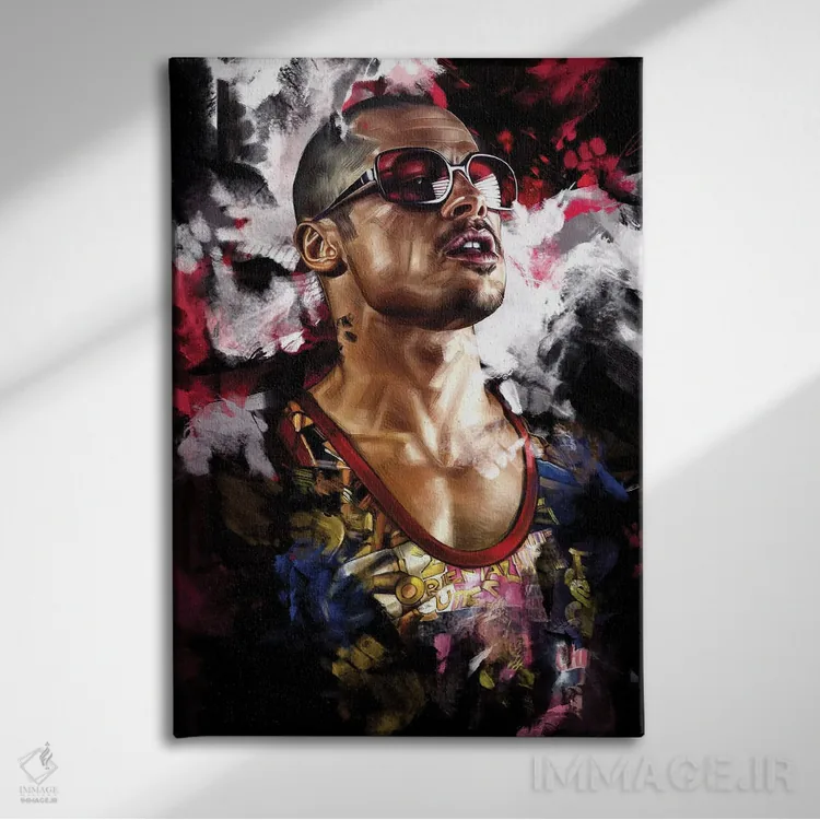 تابلو دکوراتیو تایلر دردن اثر دمیتری بلف - نمای روبهرو روی دیوار