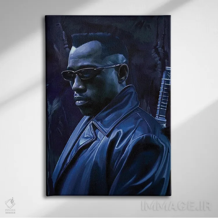 تابلو دکوراتیو بلید اثر دمیتری بلف - نمای روبهرو روی دیوار