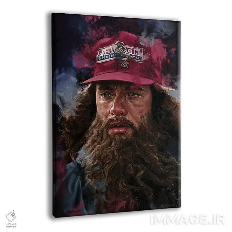 تابلو دکوراتیو بدو فارست اثر دمیتری بلف - نمای پرسپکتیو محصول