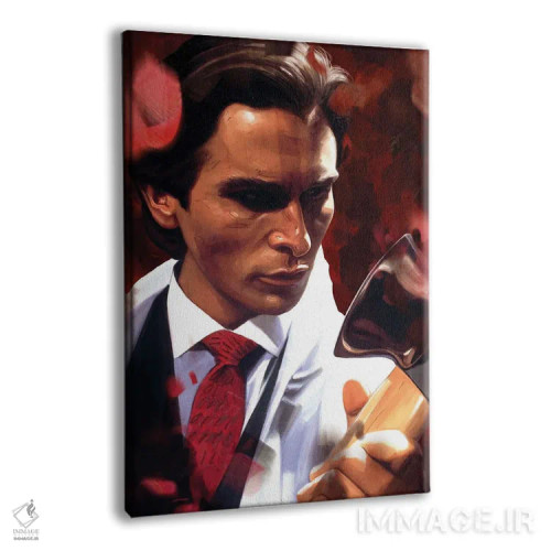 تابلو دکوراتیو روانی آمریکایی اثر دمیتری بلف - نمای پرسپکتیو محصول