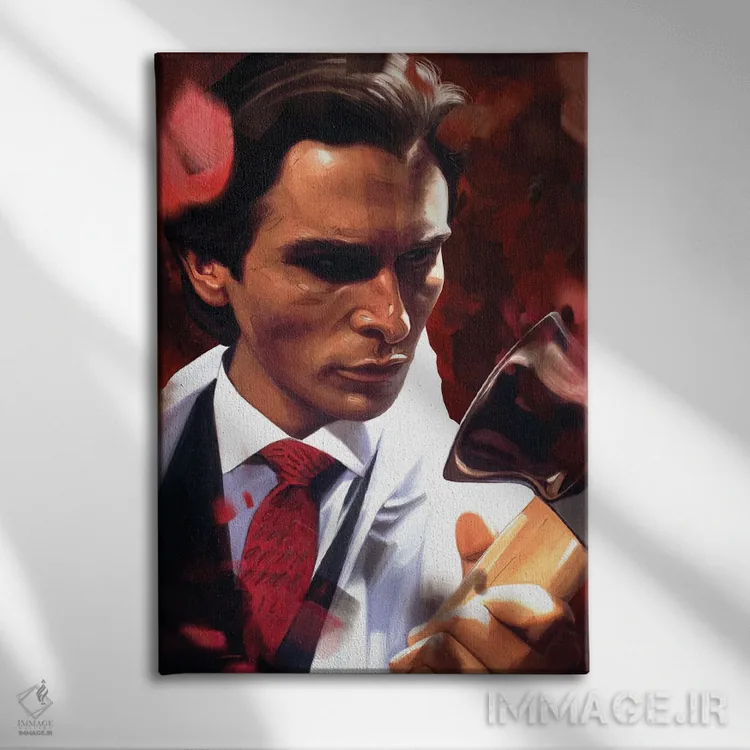 تابلو دکوراتیو روانی آمریکایی اثر دمیتری بلف - نمای روبهرو روی دیوار