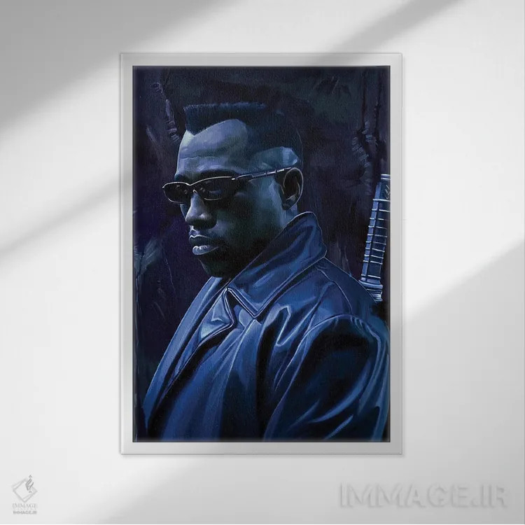 تابلو دکوراتیو بلید اثر دمیتری بلف - نمای قابدار سفید