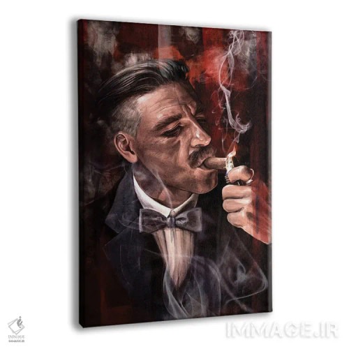 تابلو دکوراتیو آرتور شلبی، پیکی بلایندرز اثر دمیتری بلف - نمای پرسپکتیو محصول