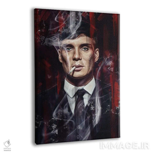 تابلو دکوراتیو پیکی بلایندرز اثر دمیتری بلف - نمای پرسپکتیو محصول