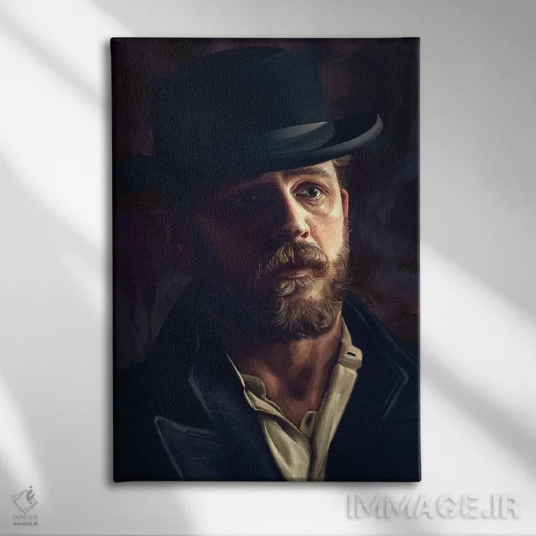 تابلو دکوراتیو آلفی سالامونز اثر دمیتری بلف - نمای روبهرو روی دیوار