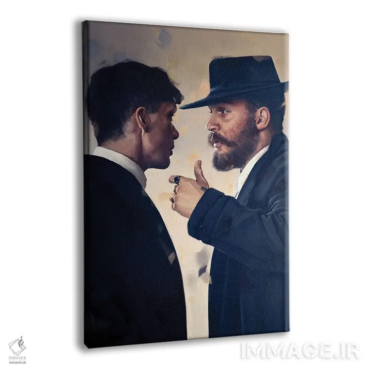 تابلو دکوراتیو تامی شلبی، آلفی سالامونز اثر دمیتری بلف - نمای پرسپکتیو محصول