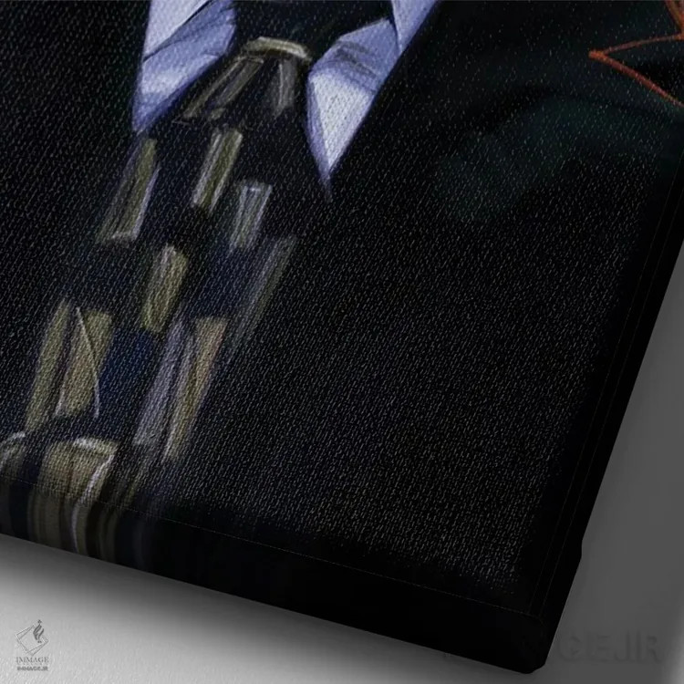 تابلو دکوراتیو مایکل اسکات اثر دمیتری بلف - نمای نزدیک بافت بوم