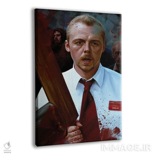 تابلو دکوراتیو شان مردگان اثر دمیتری بلف - نمای پرسپکتیو محصول