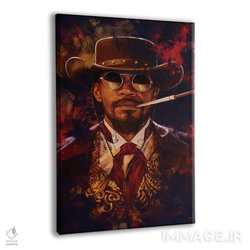 تابلو دکوراتیو جنگو اثر دمیتری بلف - نمای پرسپکتیو محصول