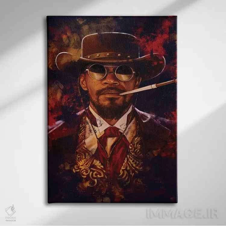 تابلو دکوراتیو جنگو اثر دمیتری بلف - نمای روبهرو روی دیوار