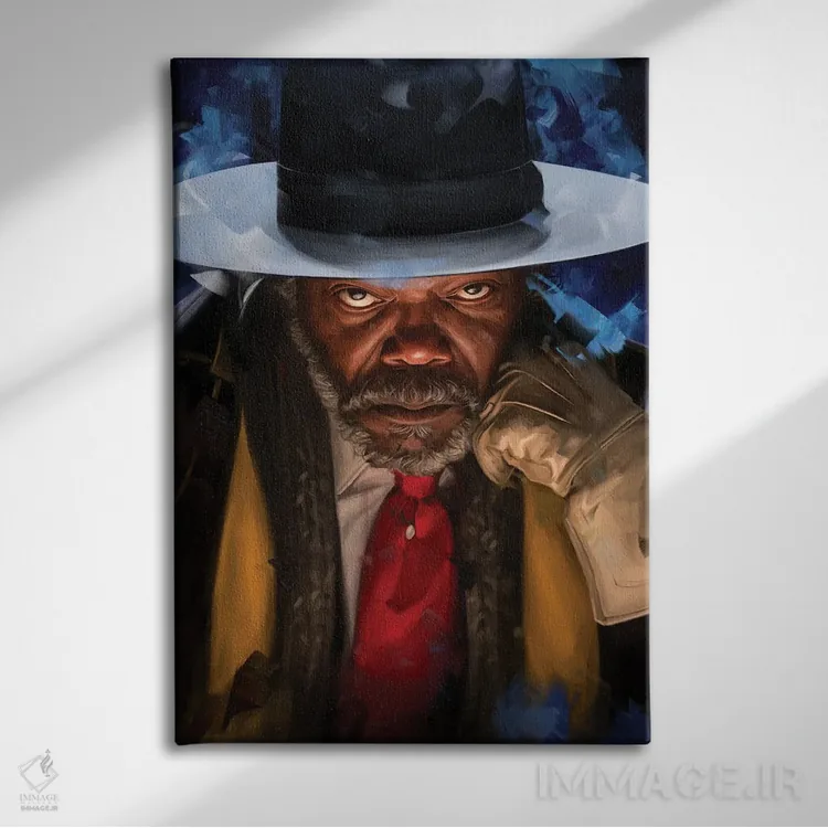 تابلو دکوراتیو هشت نفرت انگیز اثر دمیتری بلف - نمای روبهرو روی دیوار