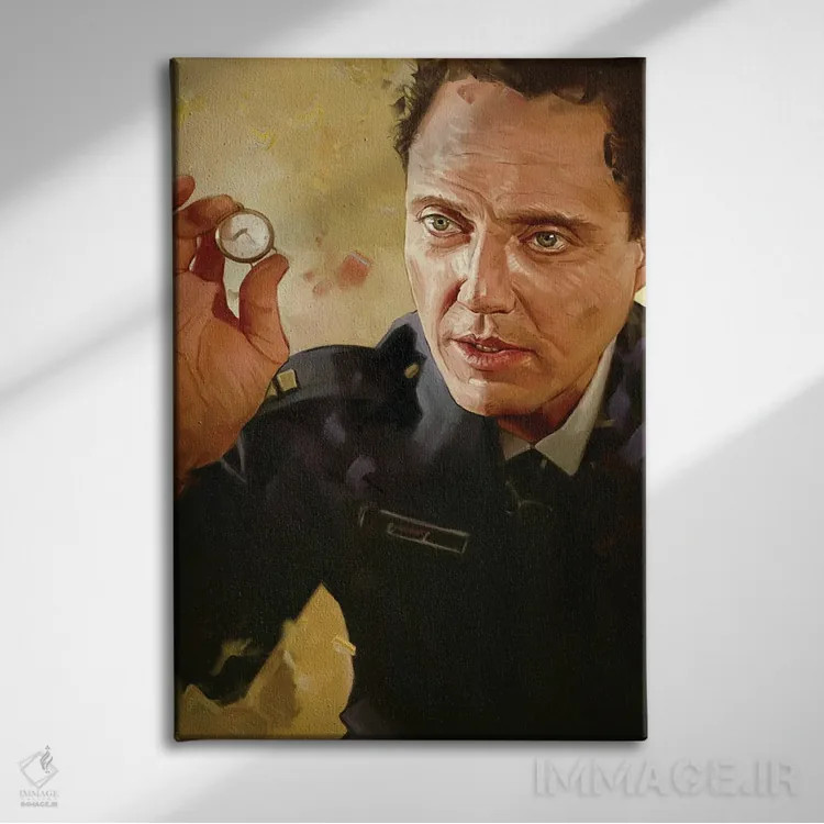 تابلو دکوراتیو کاپیتان کونز اثر دمیتری بلف - نمای روبهرو روی دیوار