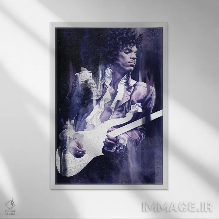 تابلو دکوراتیو پرینس اثر دمیتری بلف - نمای قابدار سفید