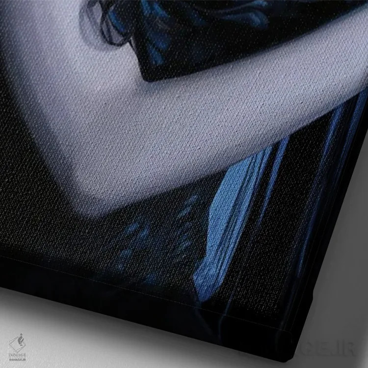 تابلو دکوراتیو ونزدی اثر دمیتری بلف - نمای نزدیک بافت بوم