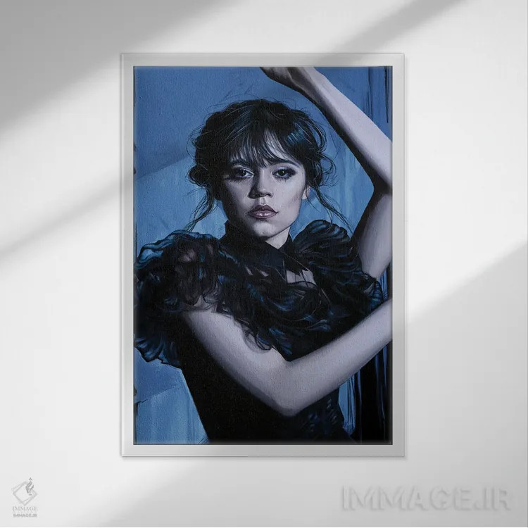 تابلو دکوراتیو ونزدی اثر دمیتری بلف - نمای قابدار سفید