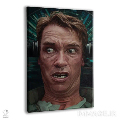 تابلو دکوراتیو داگلاس کواید، فیلم یادآوری کامل اثر دمیتری بلف - نمای پرسپکتیو محصول