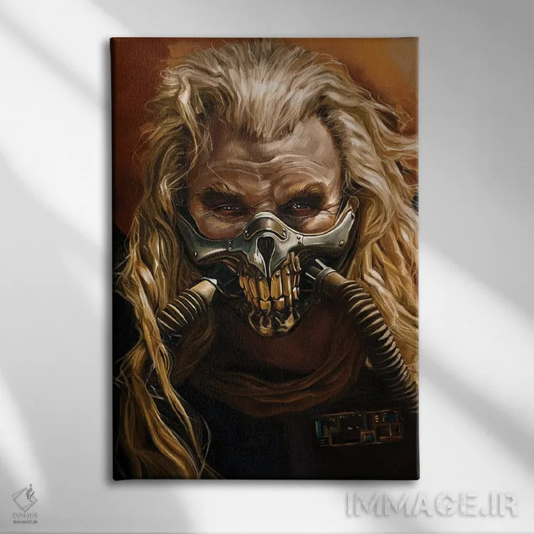 تابلو دکوراتیو ایممورتان جو اثر دمیتری بلف - نمای روبهرو روی دیوار