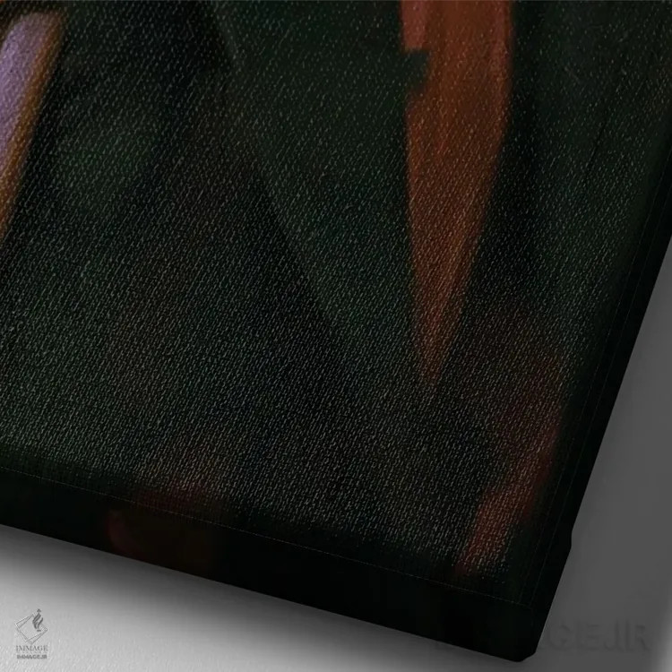 تابلو دکوراتیو لوکا چانگرتا اثر دمیتری بلف - نمای نزدیک بافت بوم