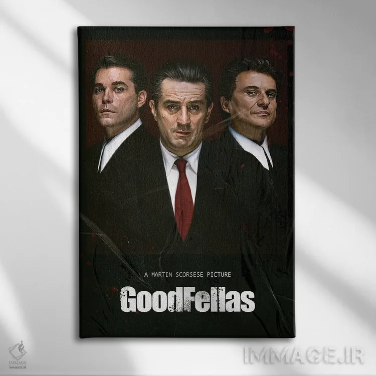 تابلو دکوراتیو پوستر اثر دمیتری بلف - نمای روبهرو روی دیوار