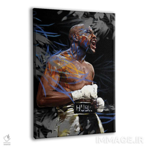 تابلو دکوراتیو فلوید اثر دمیتری بلف - نمای پرسپکتیو محصول