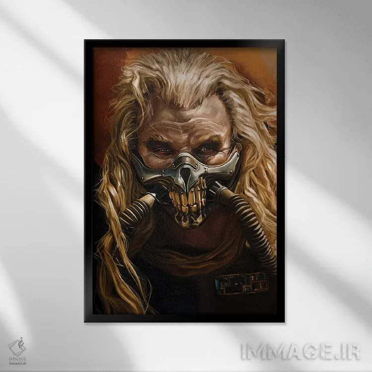 تابلو دکوراتیو ایممورتان جو اثر دمیتری بلف - نمای قابدار مشکی