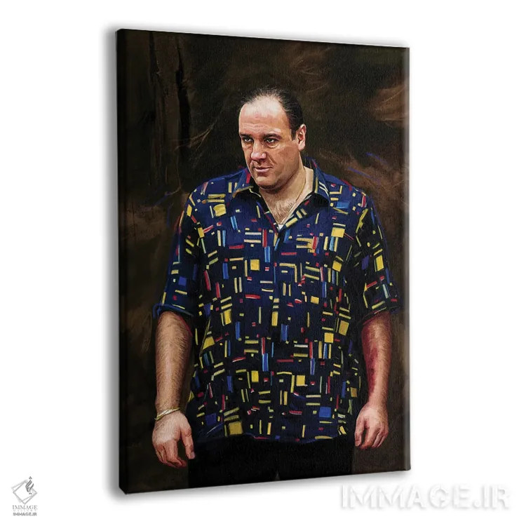 تابلو دکوراتیو خانواده سوپرانو اثر دمیتری بلف - نمای پرسپکتیو محصول