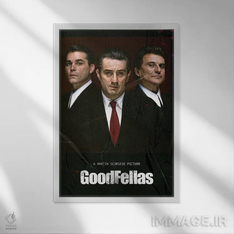 تابلو دکوراتیو پوستر اثر دمیتری بلف - نمای قابدار سفید